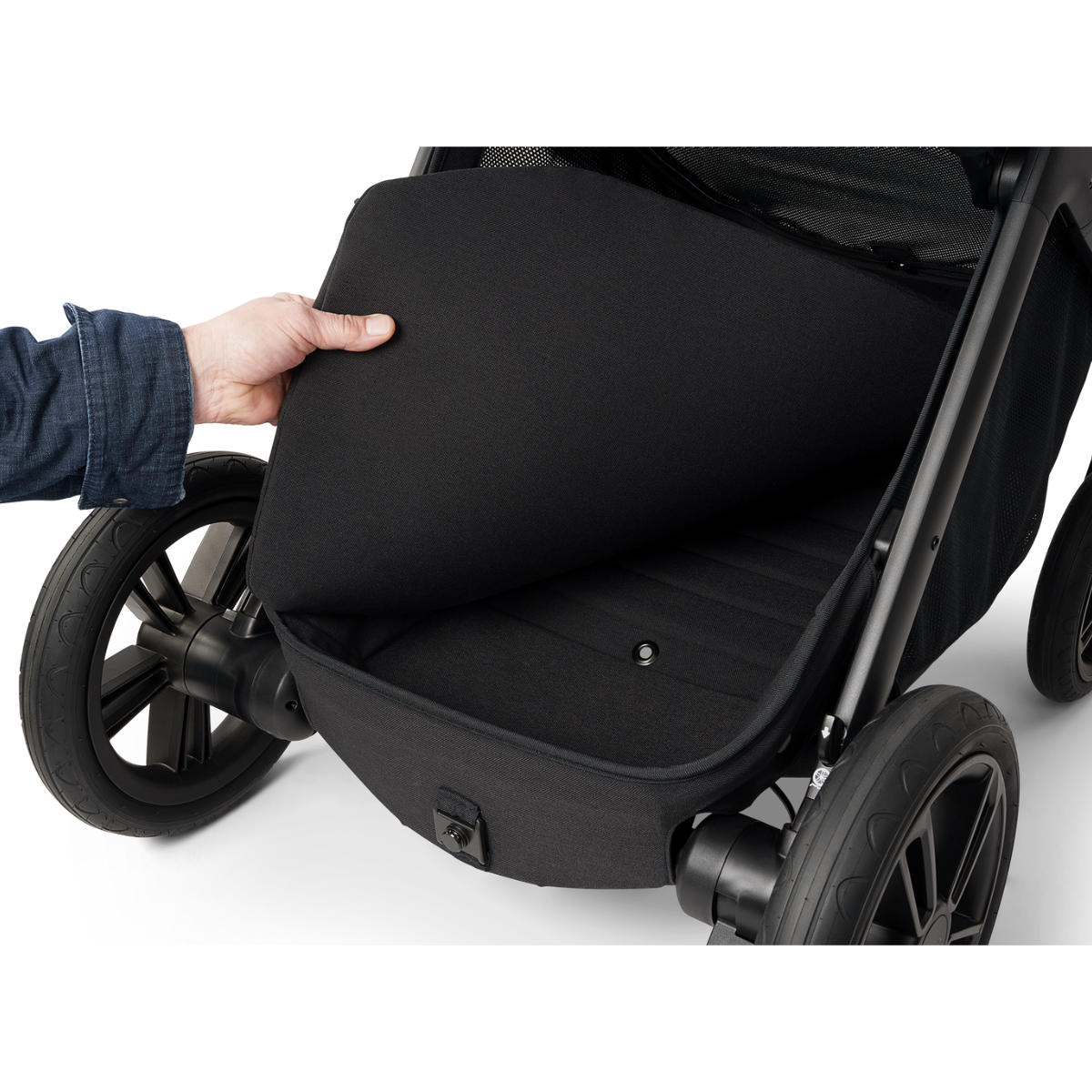 Nuna DEMI Icon Kinderwagen mit extra großem Staukorb