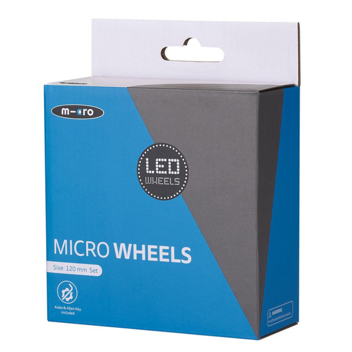 Micro Ersatzrollen LED 120 mm für Mini Micro AC9038B - Verpackung