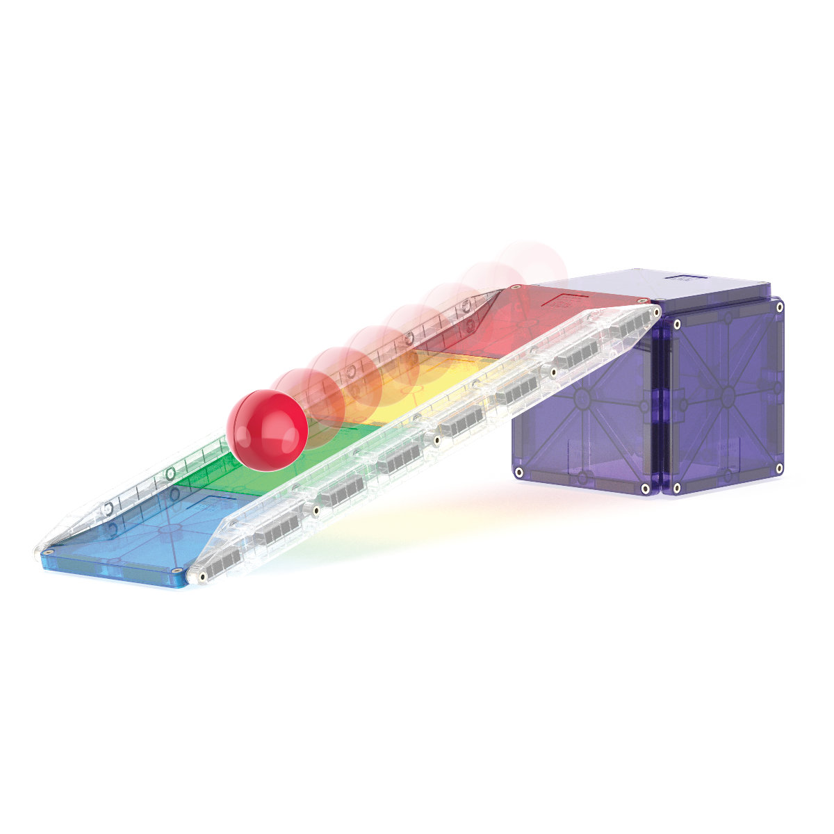 Magna-Tiles Rail Racers Deluxe – 90-Piece