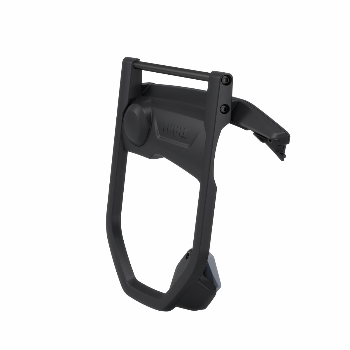 Thule Chariot 2 Taschenadapter in Schwarz - schräge Ansicht