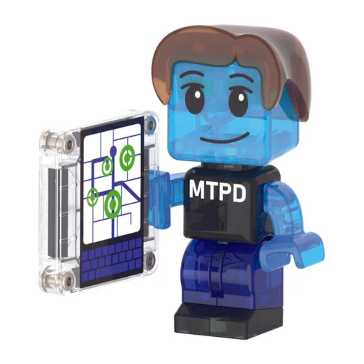 Magna-Tiles Police Station – 35-Piece