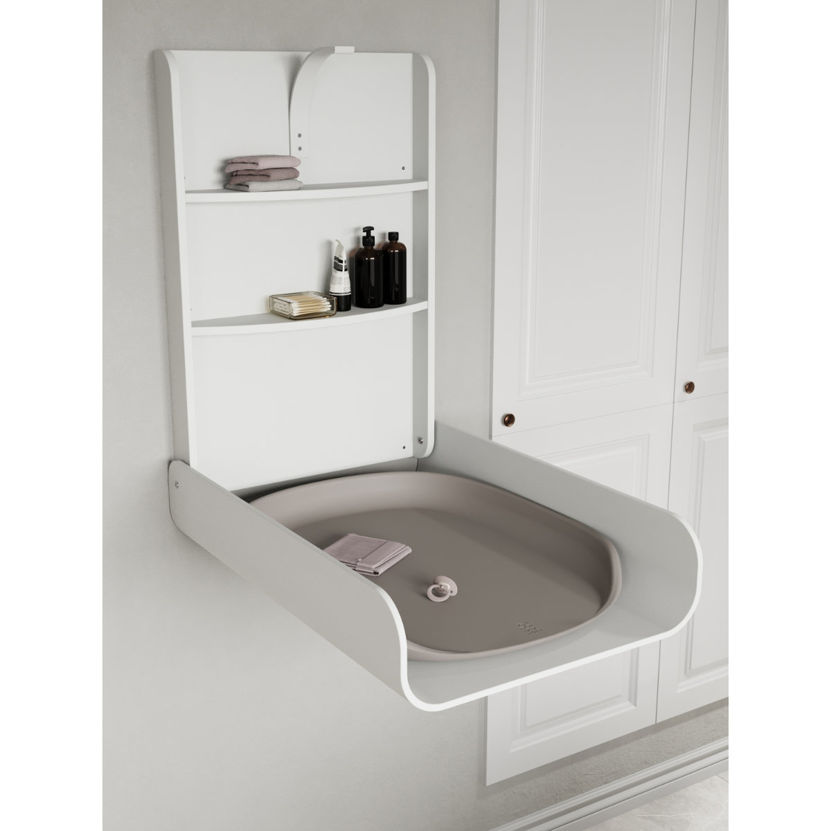 Sebra Wall-Mounted Changing Table