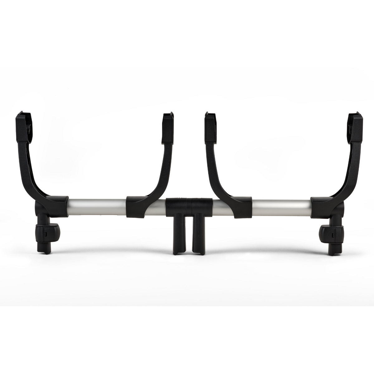 Bugaboo Donkey Twin Adapter für Babyschalen Schwarz Vorderansicht