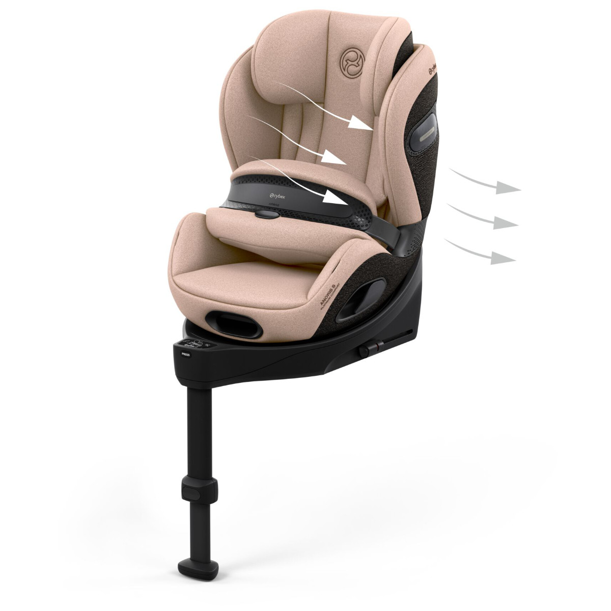 Cybex Anoris S Airbag i-Size Car Seat (15 Months–7 Years)