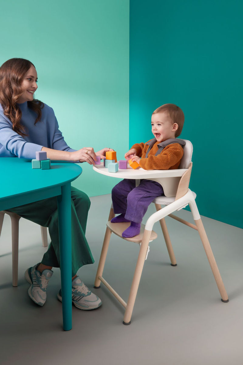 Bugaboo Giraffe Hochstuhl Set 4 in 1 inkl. Neugeborenenset, Babyset & Tray