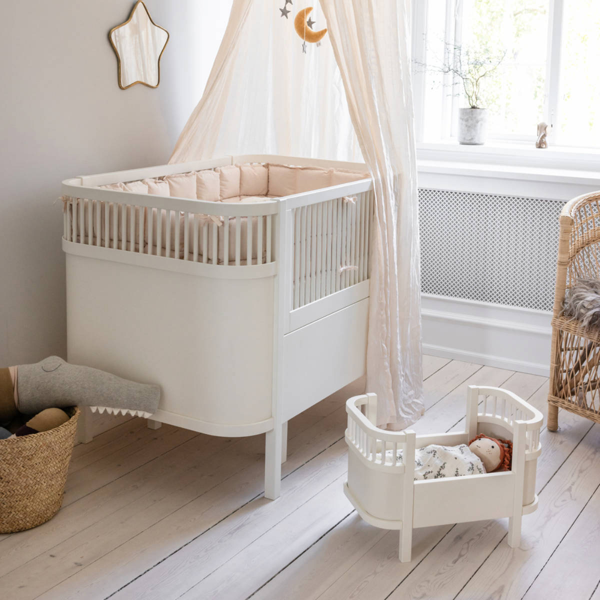 Sebra Puppenbett inkl. Matratze FSC