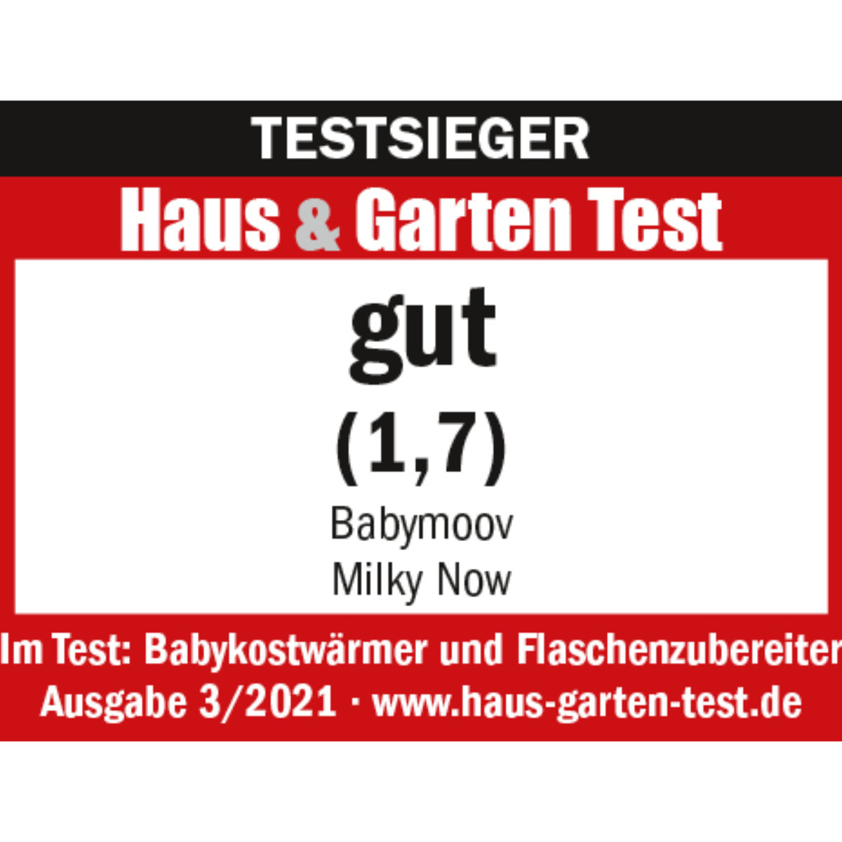 Babymoov Babyflaschen Zubereiter Milky Now