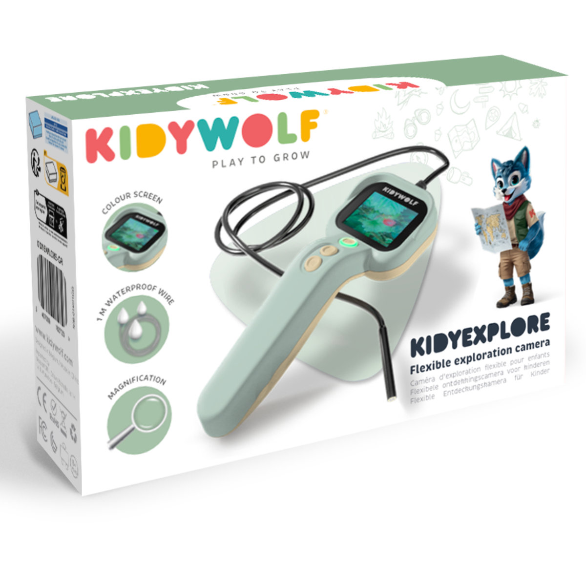 Kidywolf Kidyexplore Kinder-Naturkamera