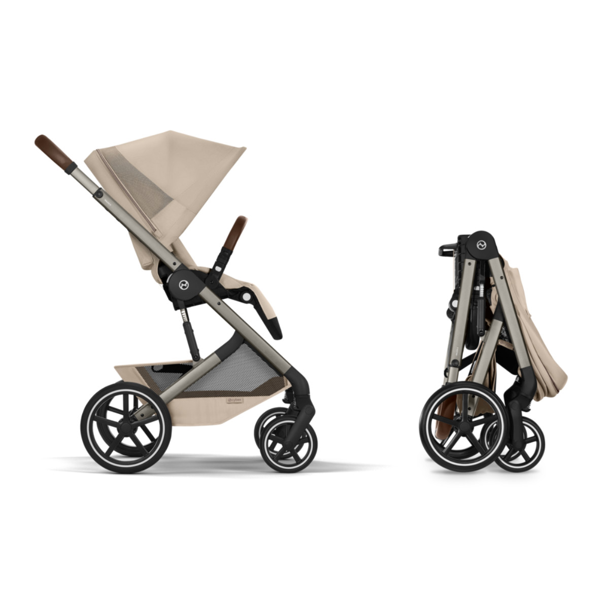 Cybex Balios S Lux Kombikinderwagen Set 3 in 1 inkl. Maxi Cosi Coral Slide Pro