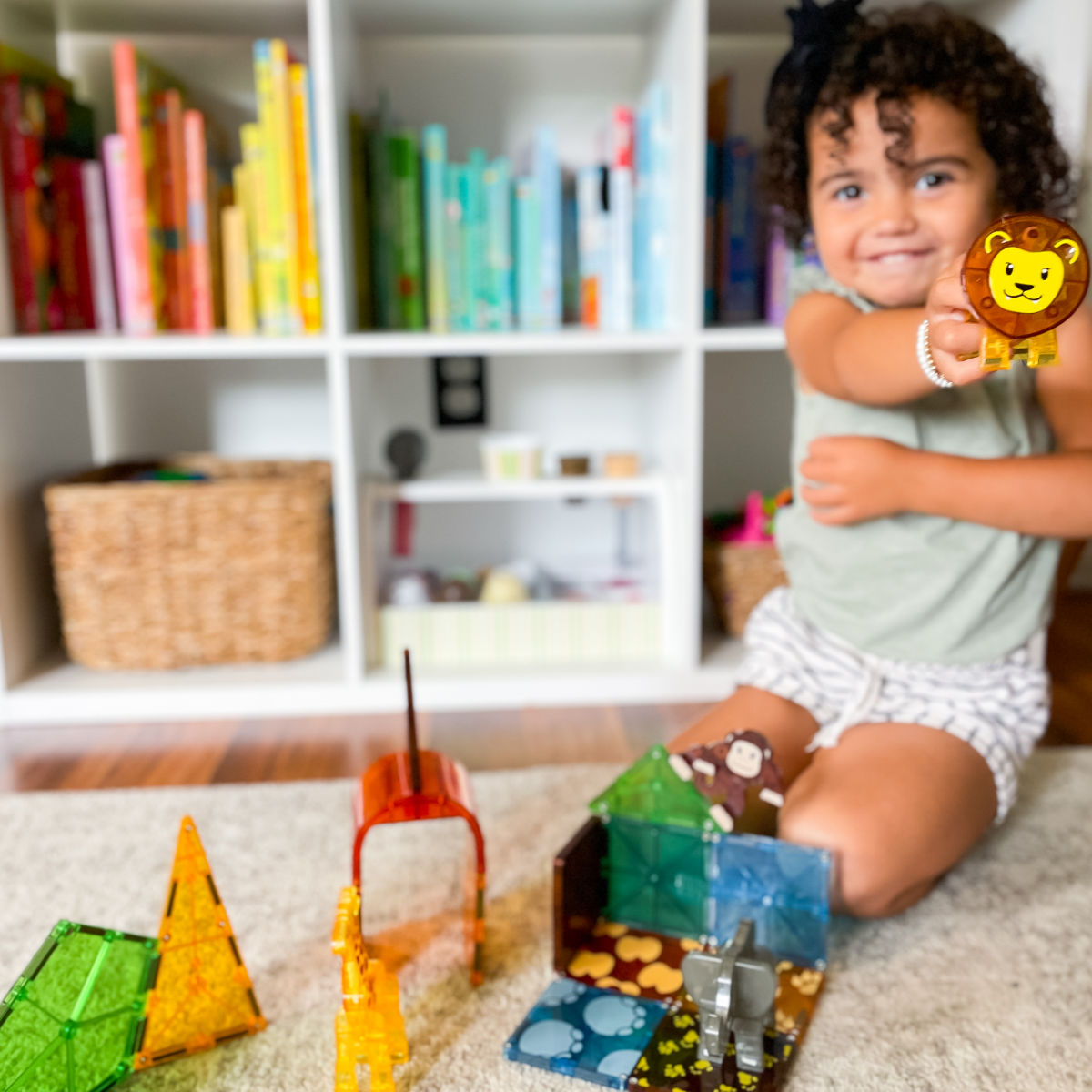 Magna-Tiles Safari Animals – 25 Pieces