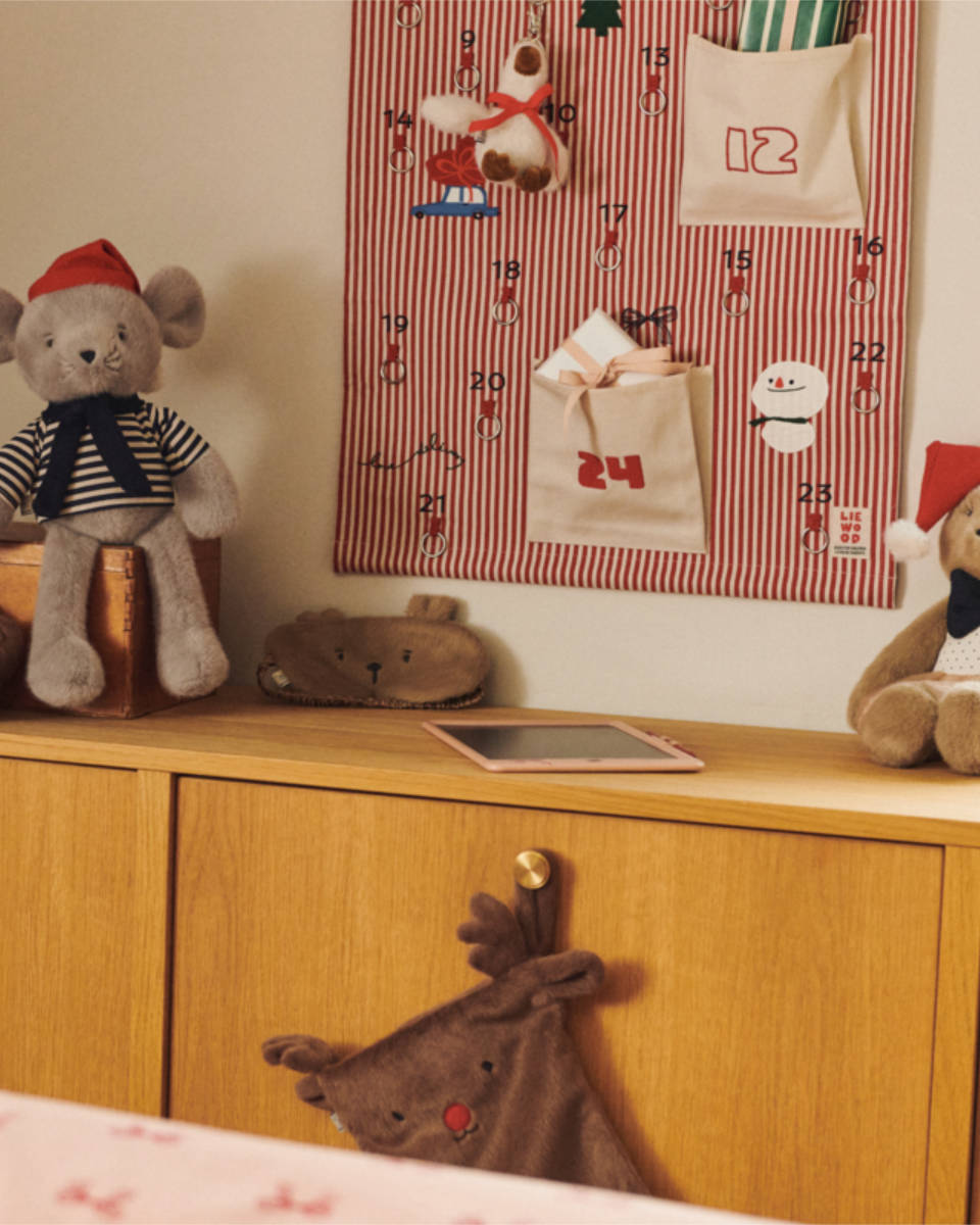 Liewood Raina Weihnachtsstrumpf mit Rentiermotiv