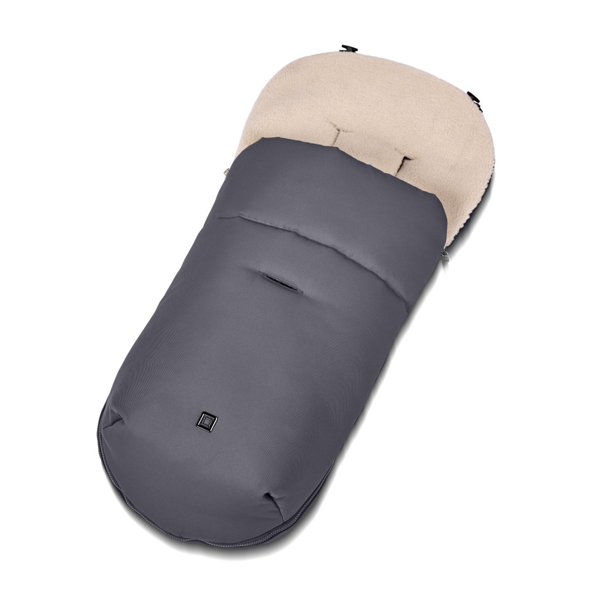 Moon Resea Fold Kinderwagen Graphite - schräg