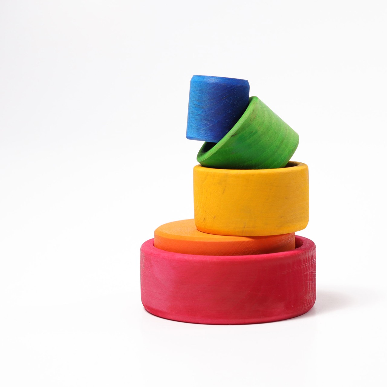 Grimms Colorful Wooden Bowl Set