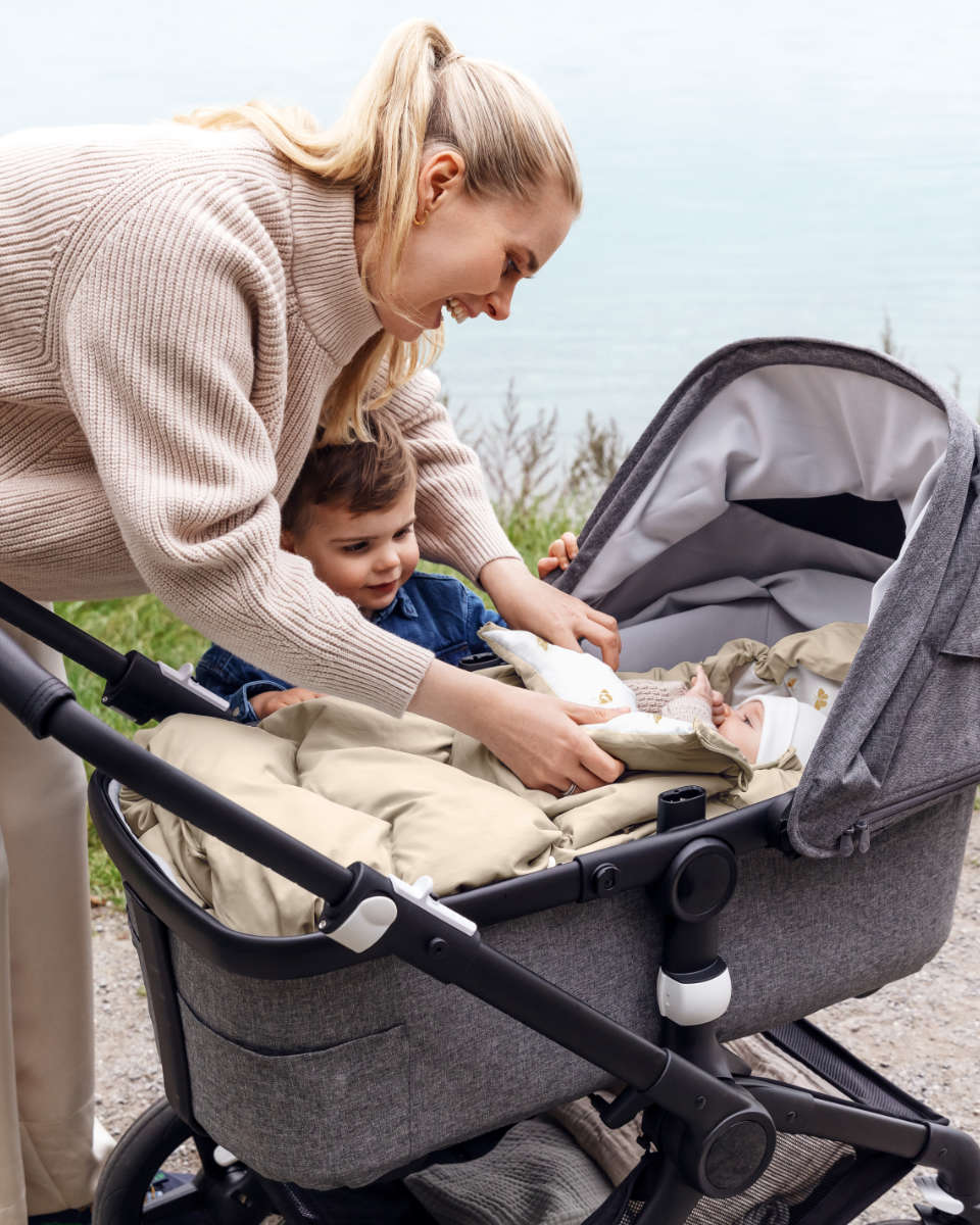 Voksi Explorer Fußsack für Kinderwagen, Autositz & Fahrradanhänger (0-3 Jahre)