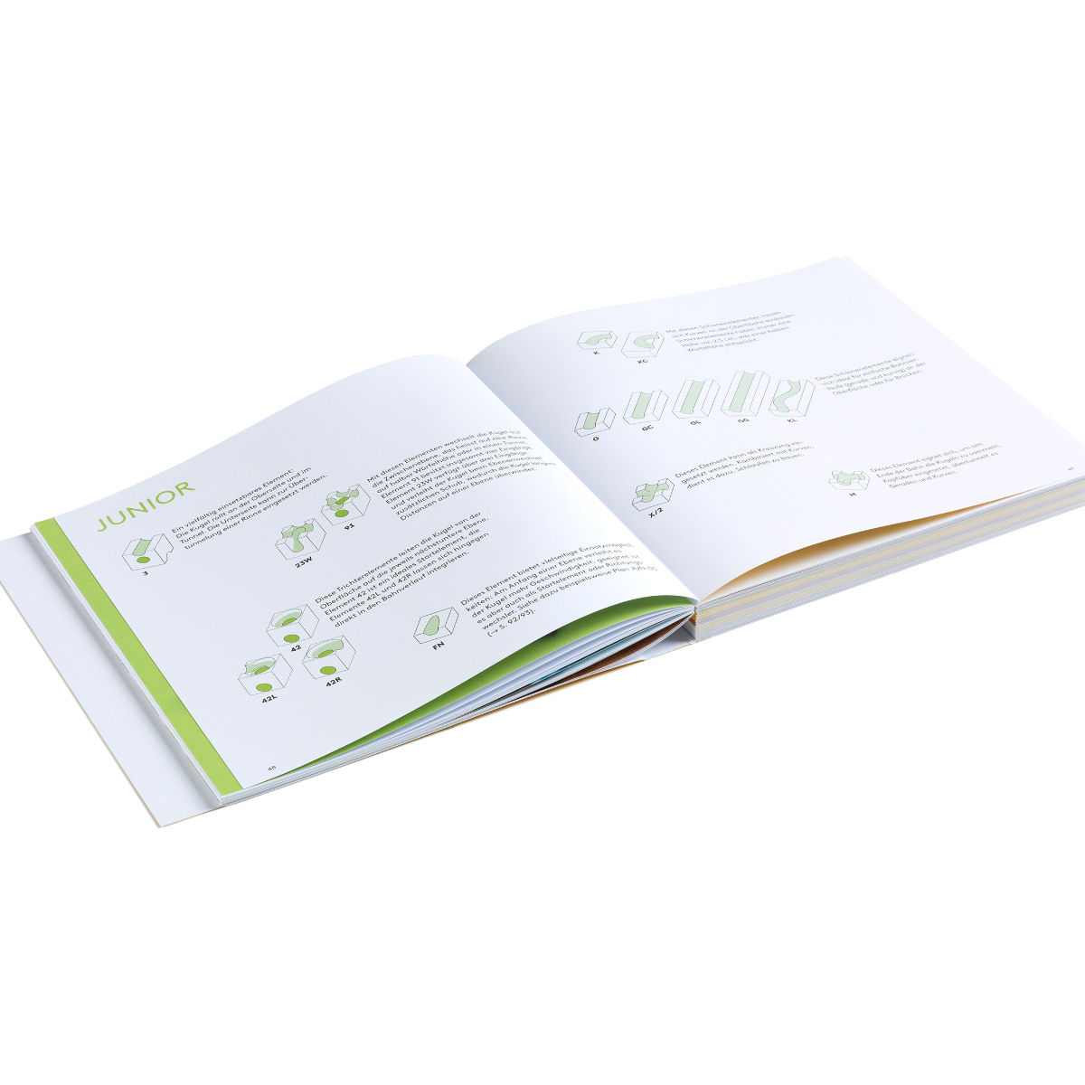 CUBORO The Book – Ideas & Instruction Guide for Marble Runs