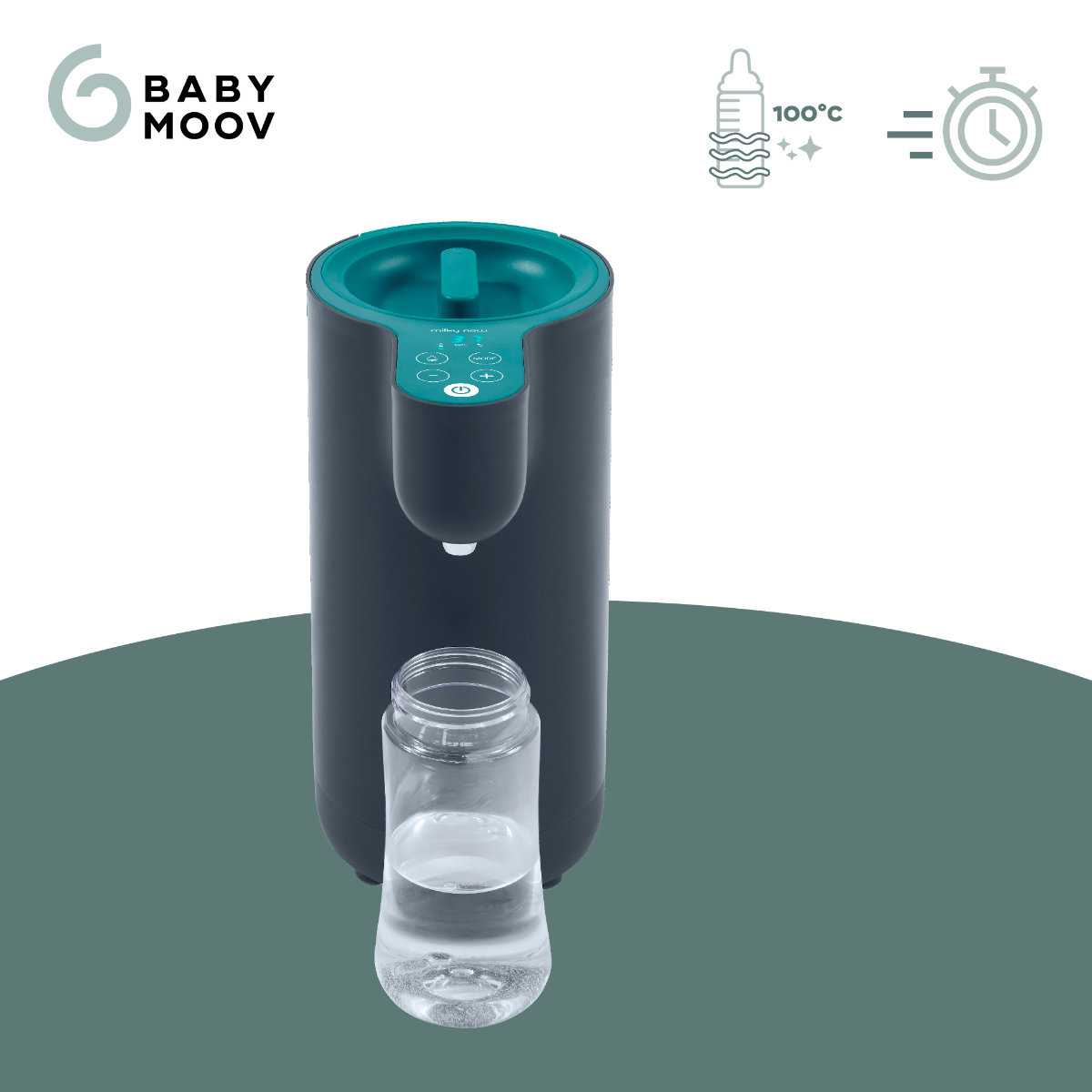 Babymoov Babyflaschen Zubereiter Milky Now