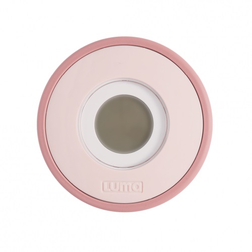 Luma Digitales Baby Badethermometer in Rosa - Draufsicht L22330M