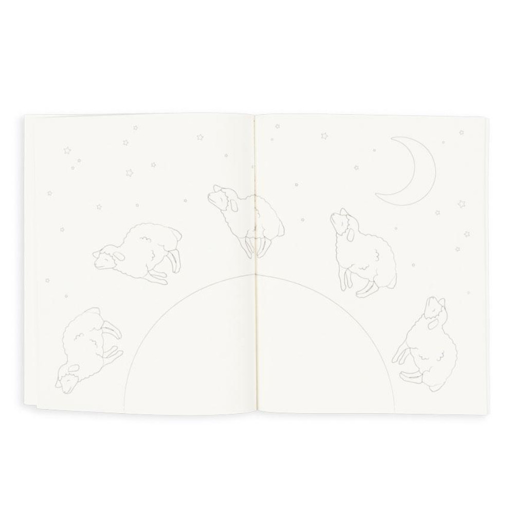 Konges Sløjd Malbuch und Buntstifte