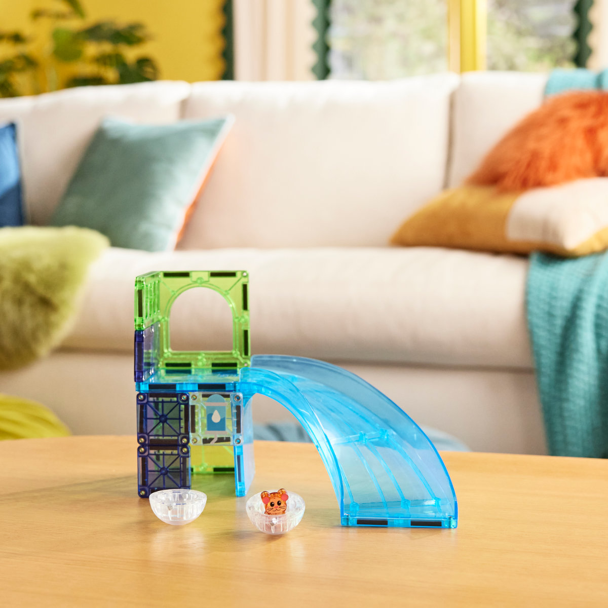 Magna-Tiles Hamster Bausatz– 13 Teile