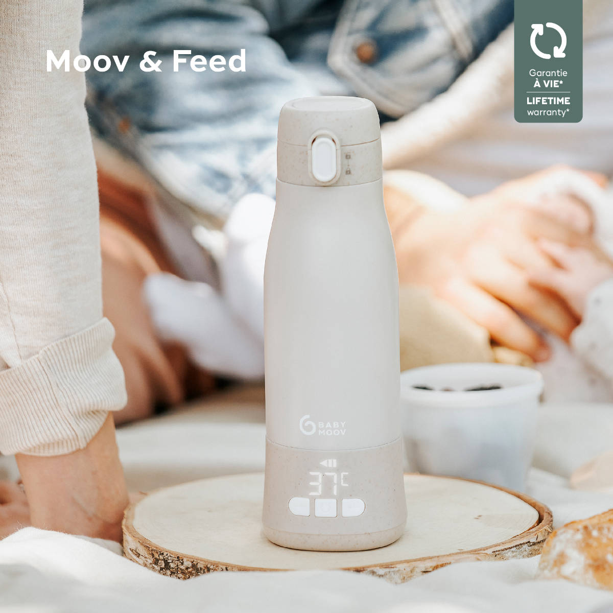 Babymoov Flaschenwärmer für unterwegs Moov & Feed