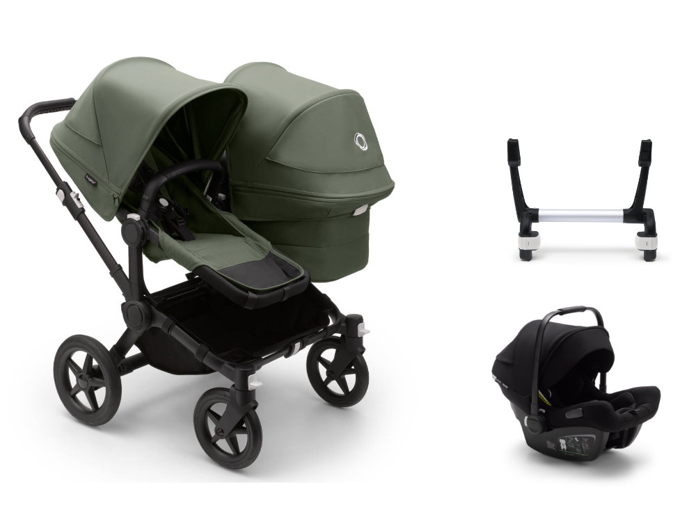 Bugaboo Donkey 5 Duo Kinderwagen Set 3 in 1 inkl. Bugaboo Turtle Air