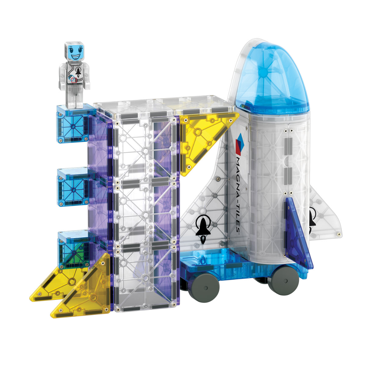 Magna-Tiles Space + microMAGS - 32 Pieces
