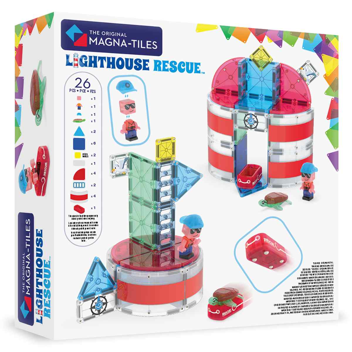 Magna-Tiles Lighthouse Rescue - 26 Teile