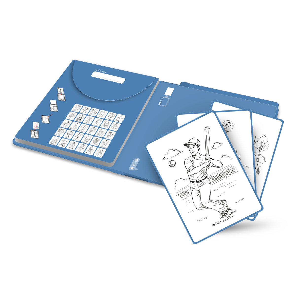 Kidywolf Refill Set for Kidydraw Pad