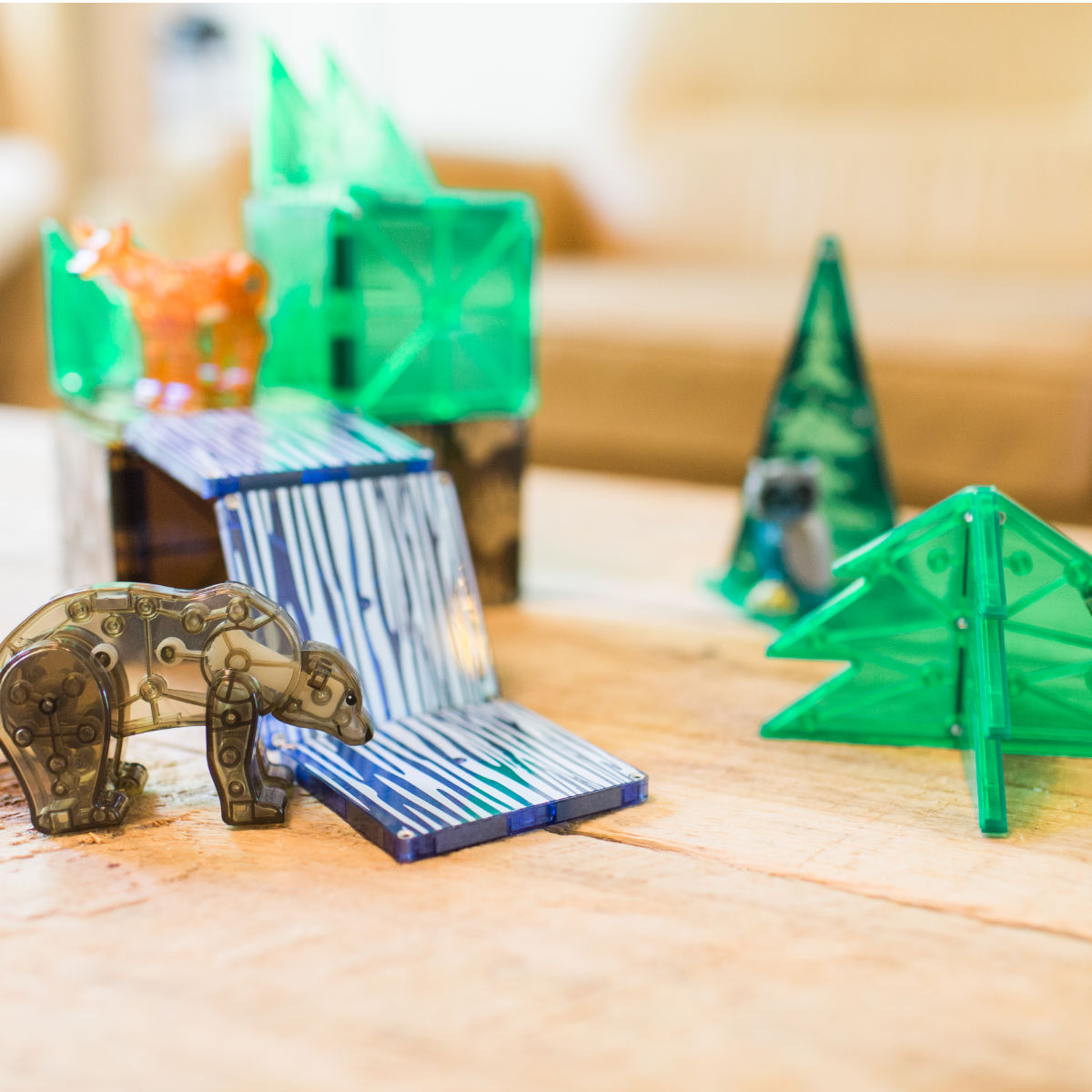 Magna-Tiles Forest Animals – 25 Pieces
