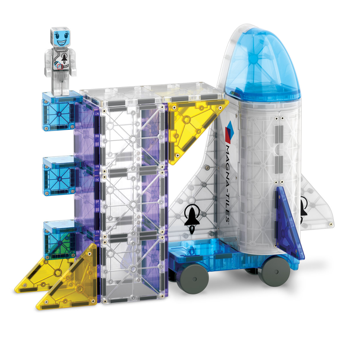 Magna-Tiles Space + microMAGS - 32 Pieces