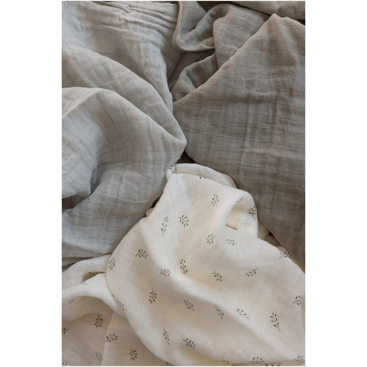 Sebra Muslin Cloths, 3-Pack
