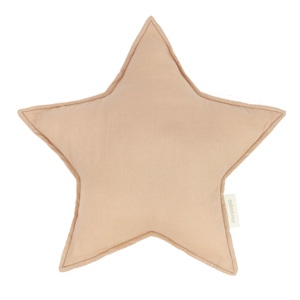 Nobodinoz Stern Kissen in Beige - Vorderansicht 8435574922946-A