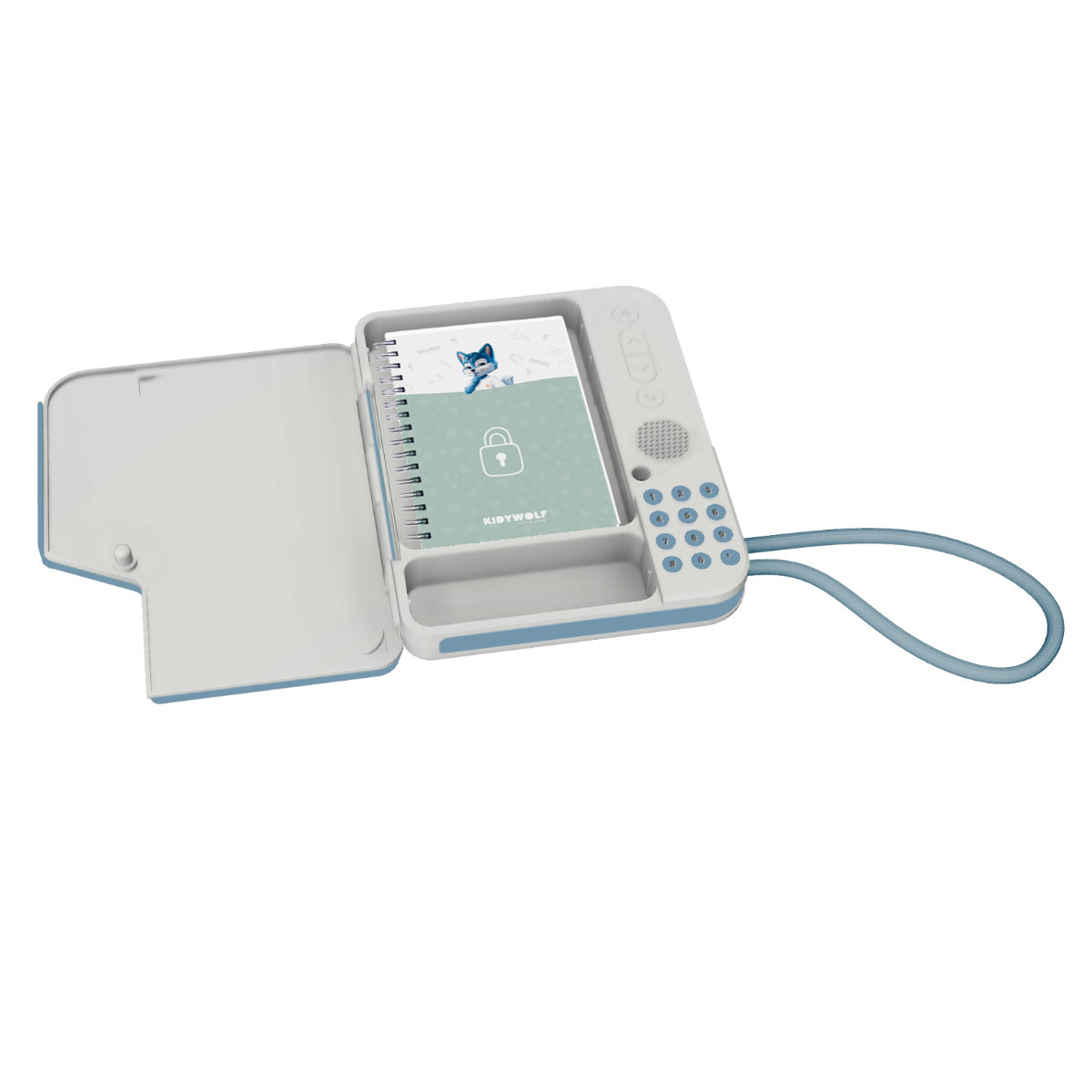 Kidywolf KIDYTREASURE Diary with Digital Combination Lock