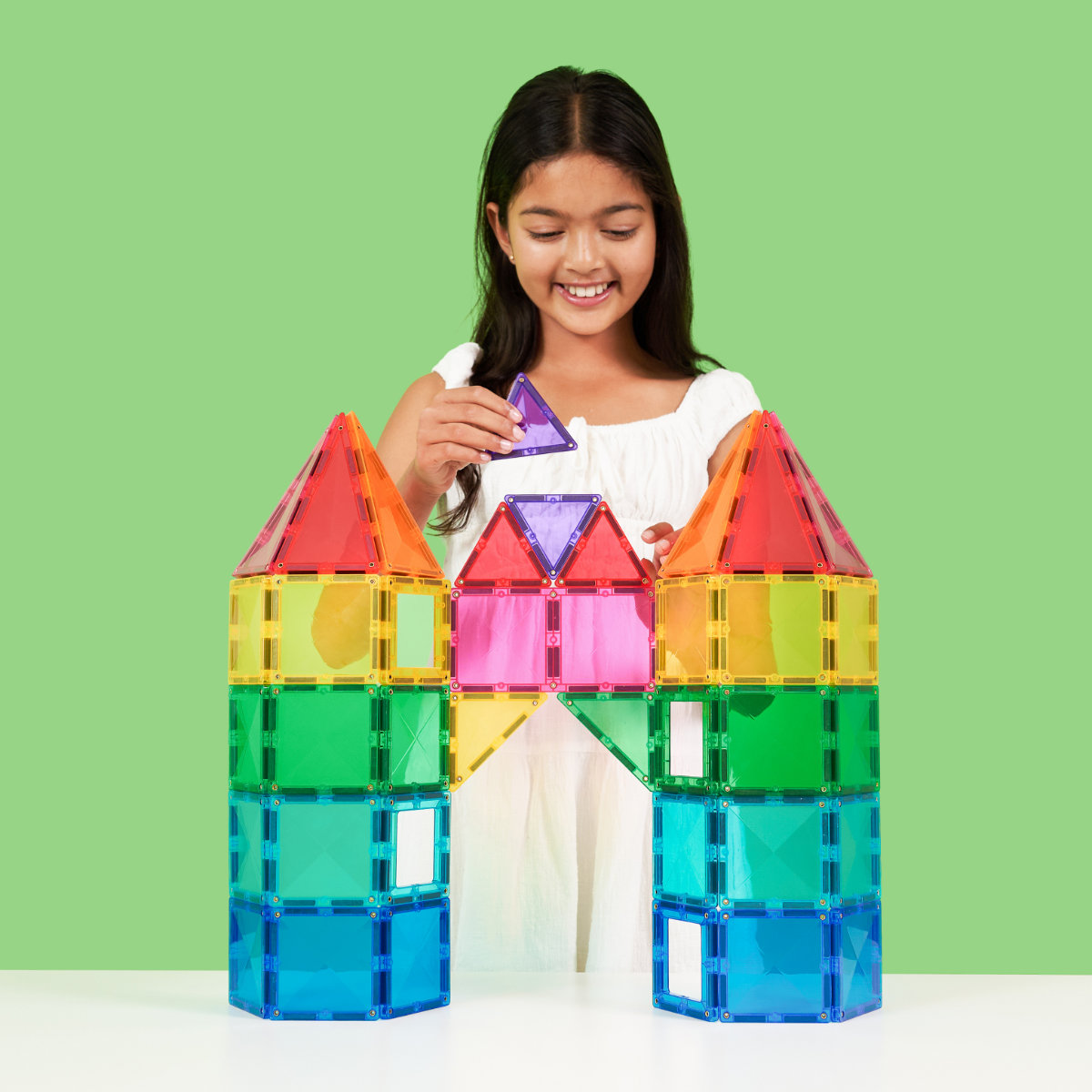 Connetix Magnetbausteine Bright Creative Ball Run Bundle – 218 Teile