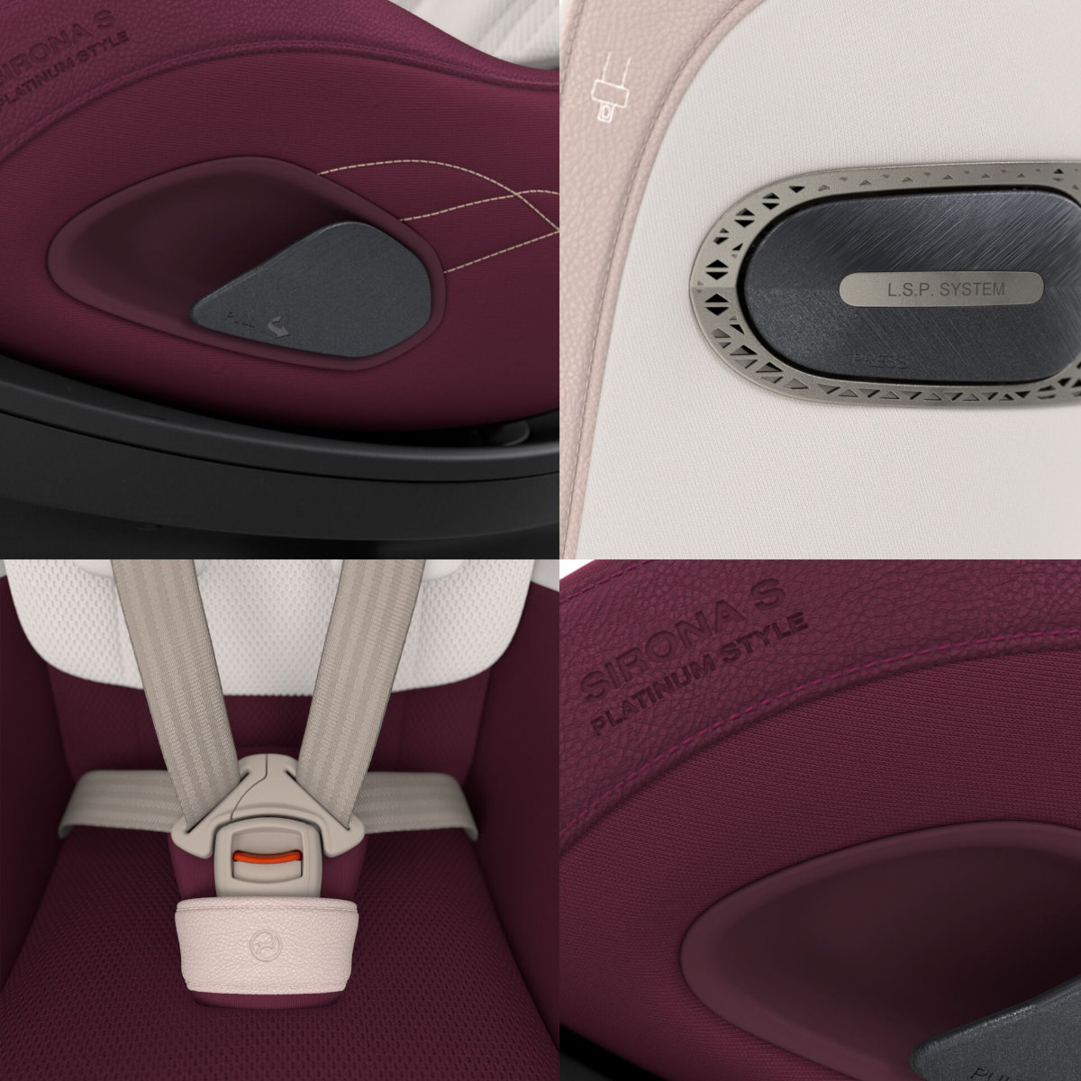 Cybex Sirona S i-Size Kindersitz (3 Monate–4,5 Jahre)