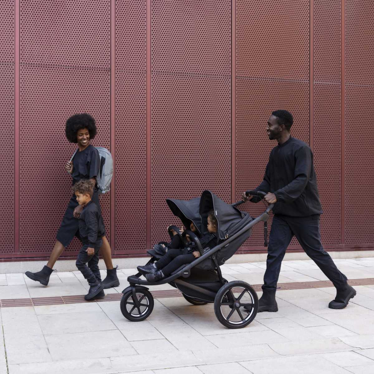 Thule Urban Glide 3 Double Geschwisterwagen Set 5 in 1