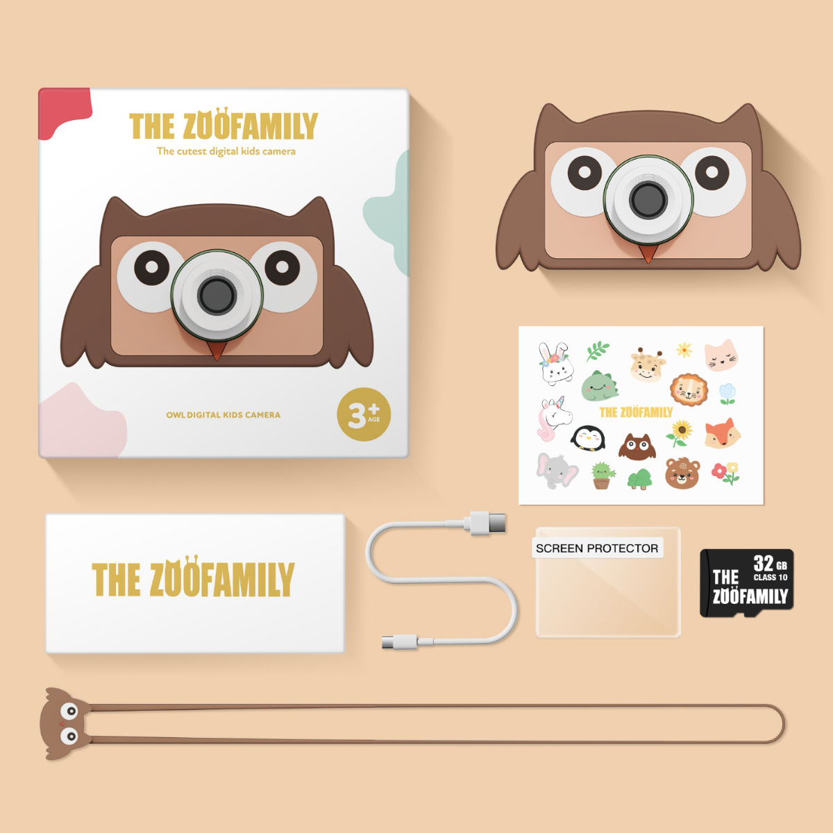 The Zoofamily Zoo Friends C1 Kids Camera