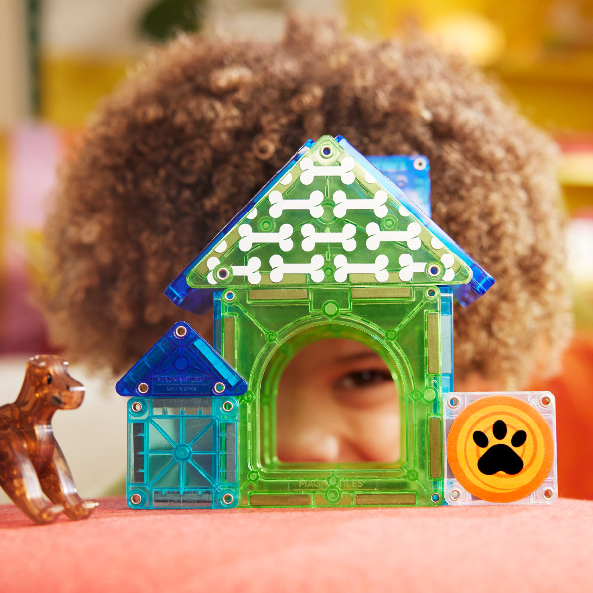 Magna-Tiles Dog house – 13 Teile