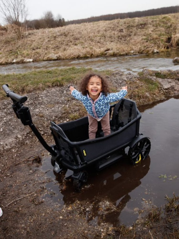 VEER Cruiser All-Terrain Duo foldable Handcart incl. Sun Canopy