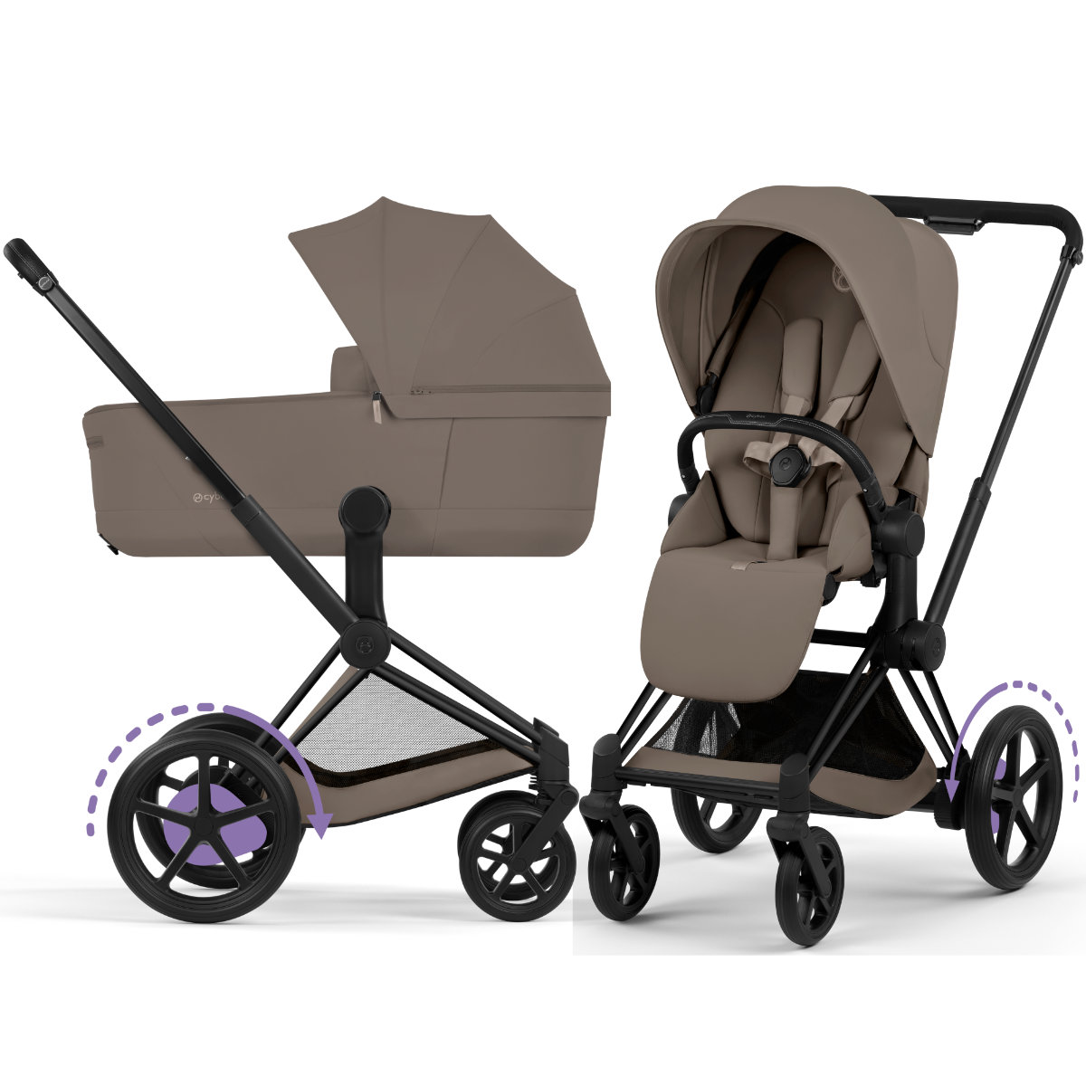 Cybex E-Priam 5 Comfort Kombikinderwagen