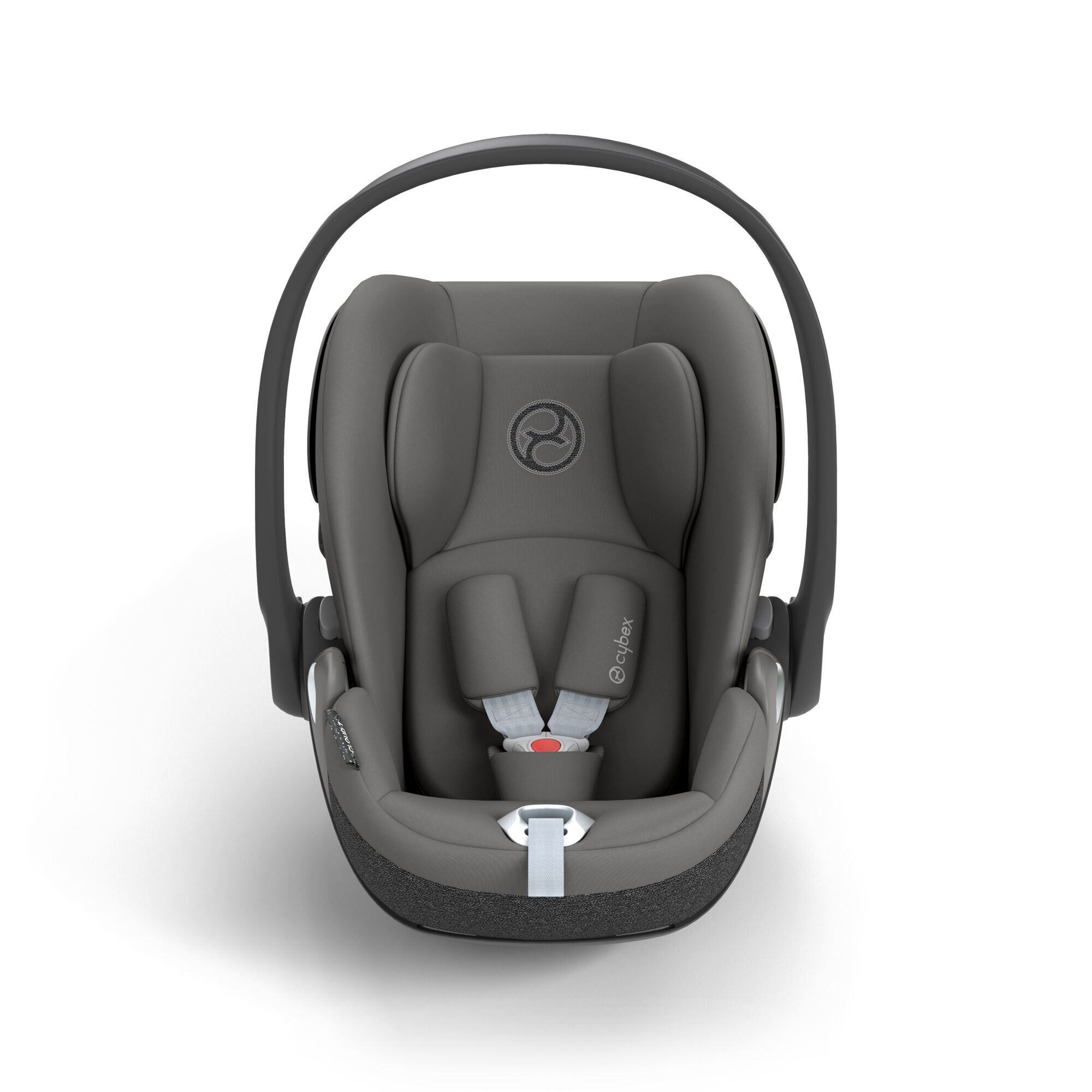 Bugaboo Donkey 5 Duo Kinderwagen Set 3 in 1 inkl. Cybex Cloud T i-Size in Grau - Vorderansicht