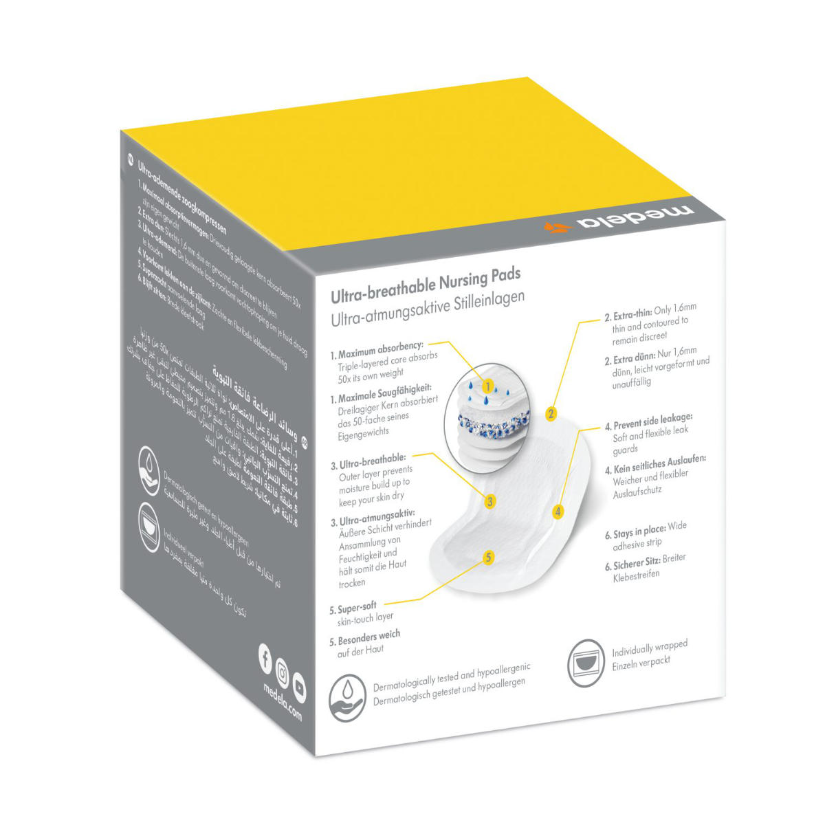 Medela Ultra-atmungsaktive Einweg-Stilleinlagen