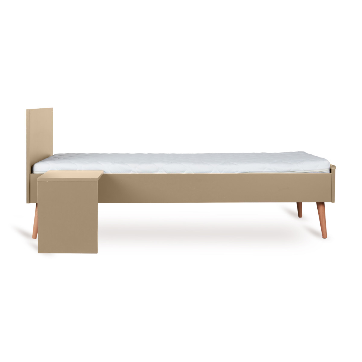 Quax Cocoon Junior Kit 70/170 cm beige - Seitenansicht