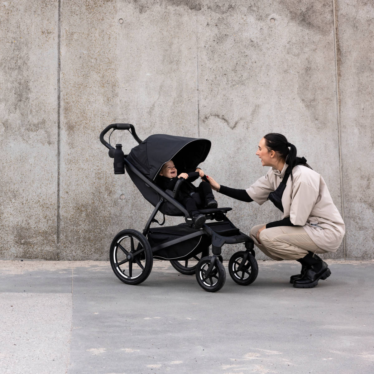 Thule Urban Glide 4-wheel Kinderwagen Set 3 in 1 inkl. Cybex Cloud T i-Size Babyschale