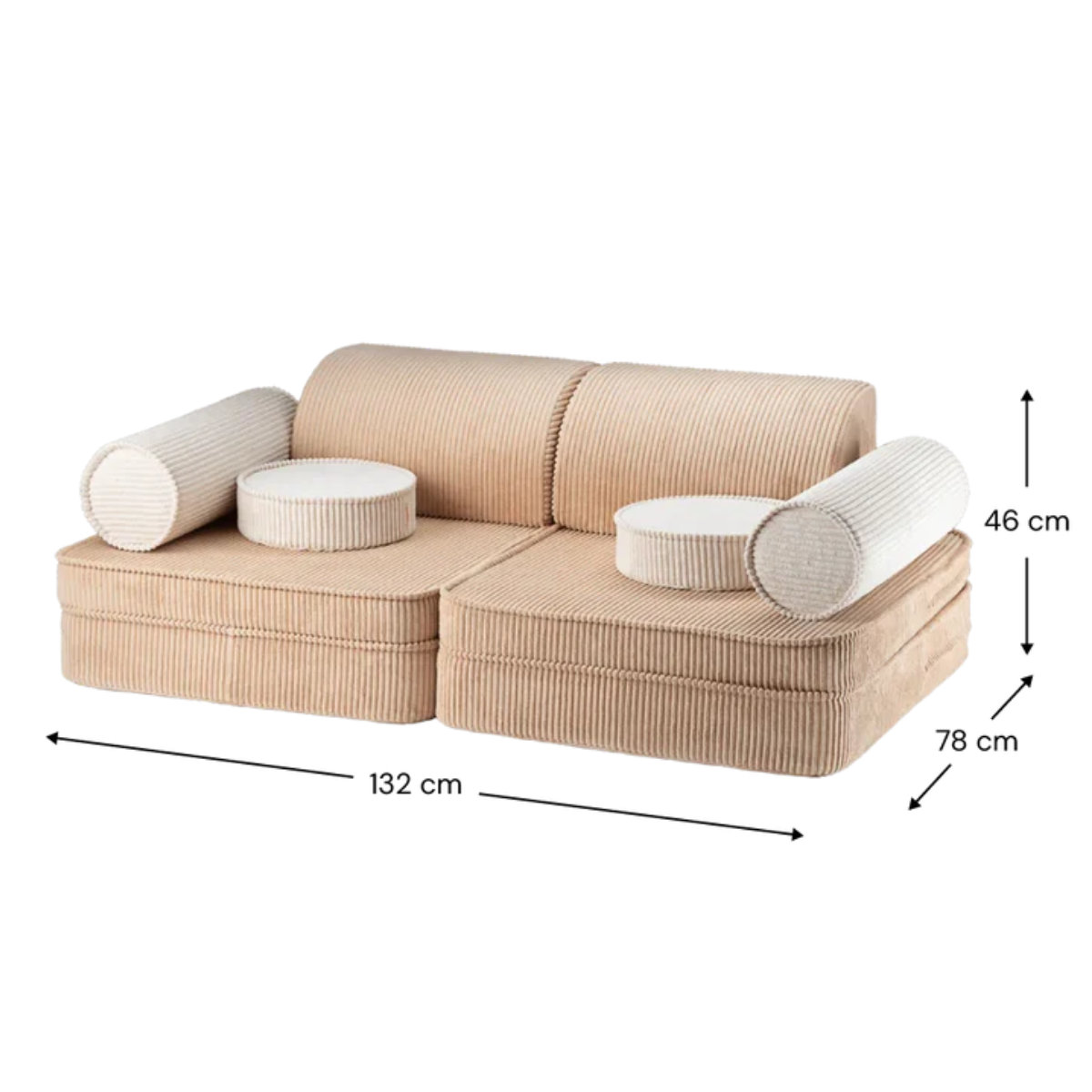 Wigiwama Settee Kindersofa und Spielsofa
