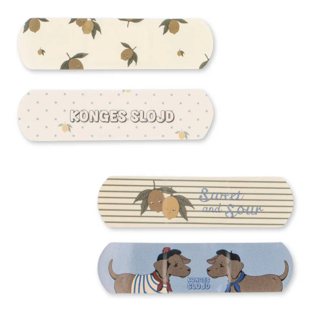 Konges Slojd Pflaster Set Multicolor - Draufsicht