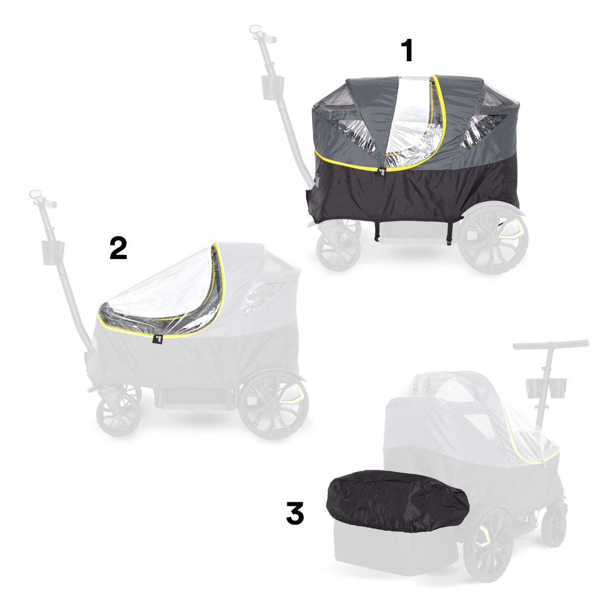 VEER Rain Cover for Cruiser XL Handcart