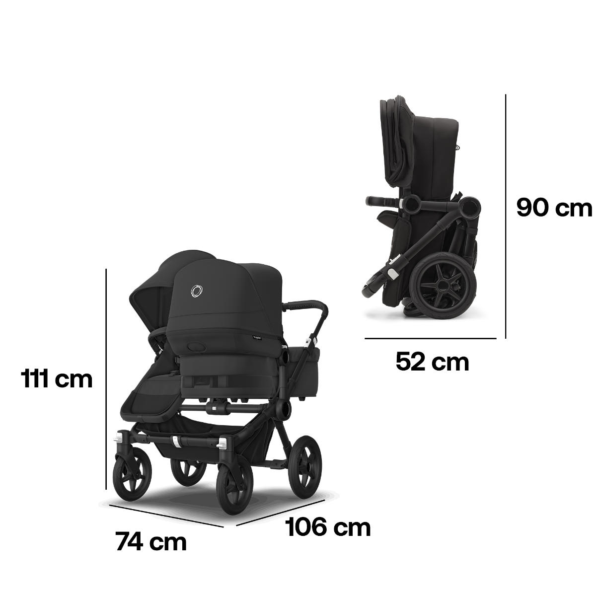 Bugaboo Donkey 5 Duo Geschwisterwagen