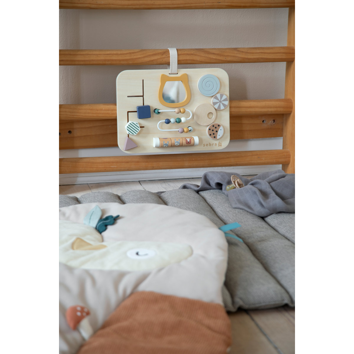 Sebra Wooden Activity Board, Woodland