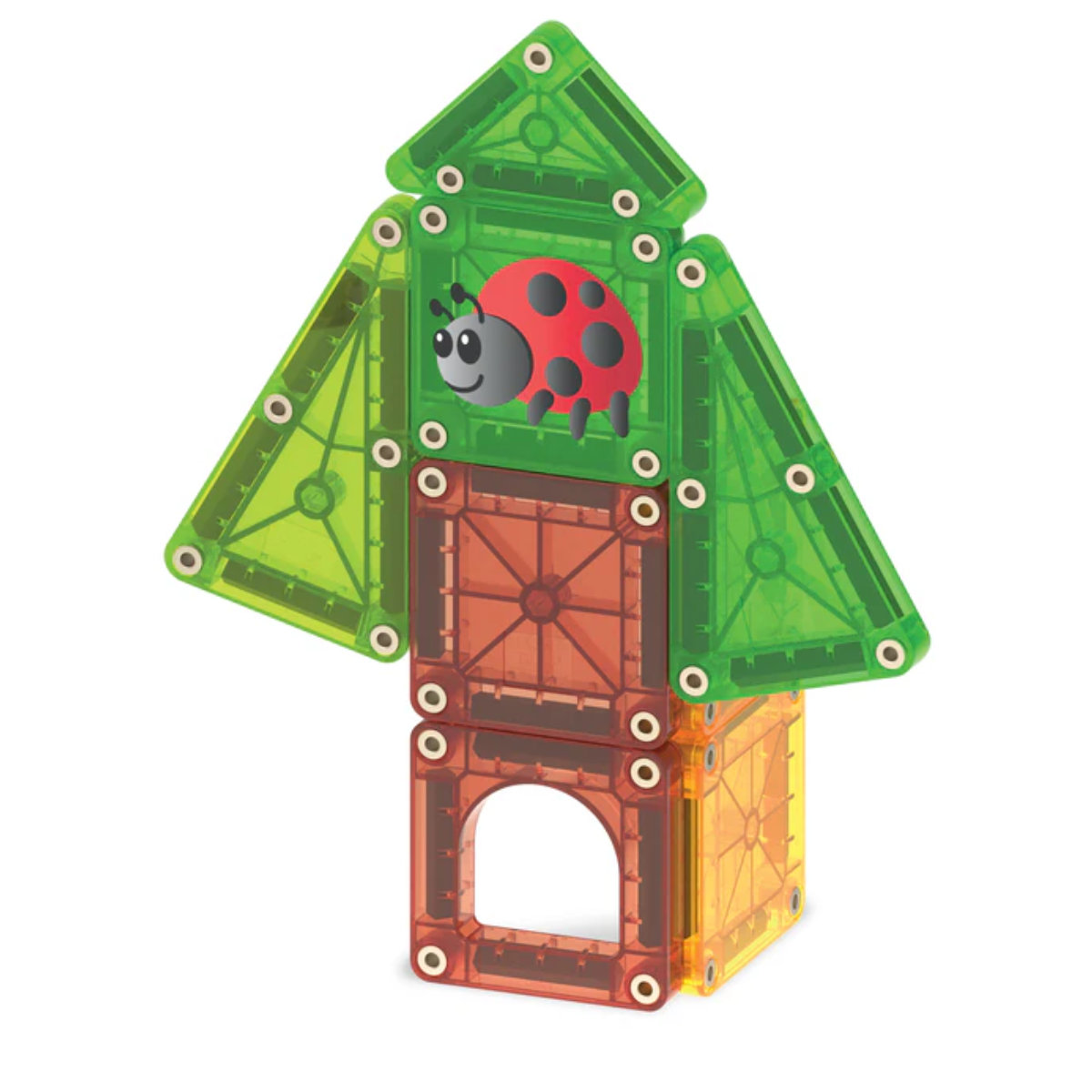 Magna-Tiles microMAGS Treehouse Reiseset – 24 Teile